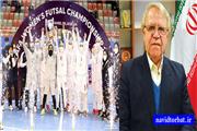 دختران تیم ملی فوتسال کشور یک میلیارد و ششصد میلیون ریال از خیر تربتی پاداش گرفتند