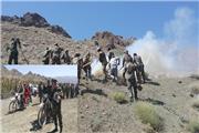 برگزاری رزمایش اطفای حریق جنگل و مرتع منطقه سه خراسان رضوی در تربت حیدریه