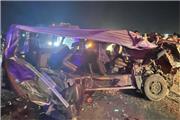در تصادف دو دستگاه ون در محور کاظمین- سامرا 12 زائر ایرانی نفر جان باختند