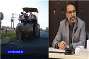انجام آسفالت 385 هزار متر مربع معابر تربت حیدریه در طی 18 ماه
