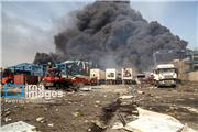 تصاویر: انفجار در «اسکله شهید رجایی»