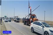 تأمین روشنایی ورودی تربت حیدریه تحولی در زیبایی و ایمنی جاده