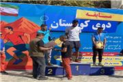 دونده تربت حیدریه نایب قهرمان مسابقات دوی کوهستان کشور شد