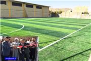 افتتاح 3 زمین چمن مصنوعی در شهرستانهای تربت حیدریه  و زاوه