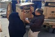 توزیع  21  قلم لوازم خانگی بین افراد کم برخوردار بخش رخ و کدکن  تربت حیدریه