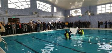 افتتاح استخر شهدای غواص تربت‌حیدریه با حضور وزیر ورزش و جوانان