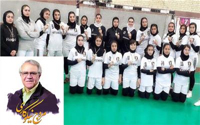 اهداء پاداش110 میلیون ریالی خیر نیکوکار تربتی به تیم هندبال بانوان تربت حیدریه