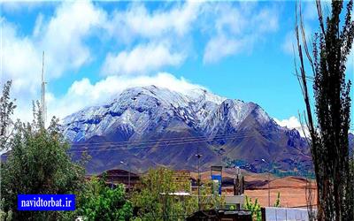 ماندگاری بارشهای رگباری تا شنبه در خراسان رضوی/ ارتفاعات بخش رخ تربت حیدریه سفید پوش شد