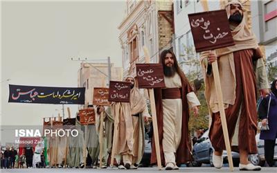 تصاویر: کاروان ظهرالولایه شهرستان میبد
