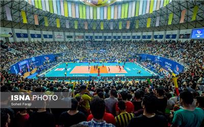 تصاویر: فینال والیبال قهرمانی آسیا - ایران و ژاپن