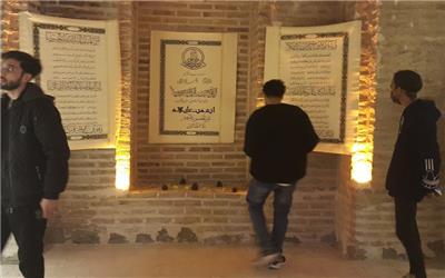 دومین قرآن بزرگ پارچه‌ای جهان در تربت‌حیدریه رونمایی شد