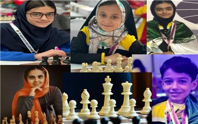 هفت مدال آسیایی و کشوری حاصل تلاش شطرنج‌بازان خراسان رضوی