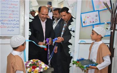 افتتاح اتاق بهداشت مدارس در منطقه تربت حیدریه