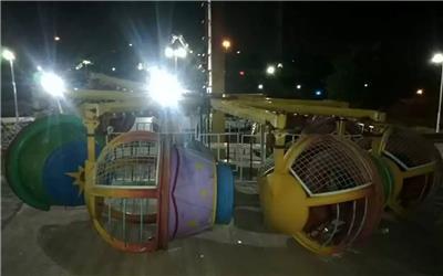 مرخص شدن تمامی مصدومان سقوط چرخ و فلک در تربت حیدریه