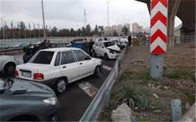 تصادف زنجیره ای در محور زاوه به تربت حیدریه11 مصدوم برجای گذاشت