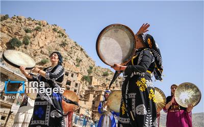 تصاویر: جشن «هزار دف‌» پالنگان
