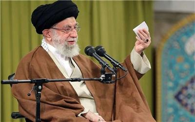 رهبر معظم انقلاب: تهاجم رژیم صهیونیستی زمانی رخ داد که مسئولان ما سرگرم مذاکره غیرمستقیم بودند و هیچ نشانه‌ای از حرکت تند، نظامی و سخت از جانب ایران وجود نداشت