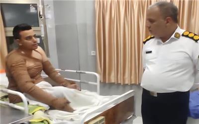 جزئیات حادثه آتش‌ زدن مأمور پلیس راه در مشهد