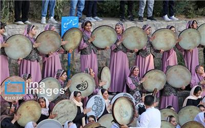 تصاویر: همایش «دف نوازان» بجنورد