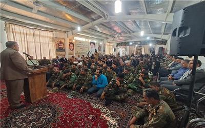 فرماندار تربت‌حیدریه: در دل جنگ هشت ساله، نقاط درخشانی از حماسه و فداکاری وجود دارد