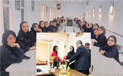 تجلیل از بانوان مدال‌آور کونگفو شهرستان تربت حیدریه