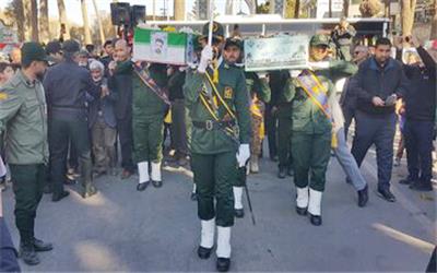 برگزاری تشییع شهید کردار و یک شهید گمنام در تربت‌حیدریه