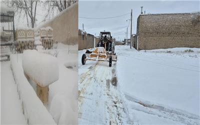 بارش 24 سانتی متری برف در بخش رخ تربت حیدریه