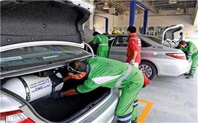 دوگانه‌سوز شدن رایگان سه هزار و 627 خودرو در منطقه نفتی تربت‌حیدریه