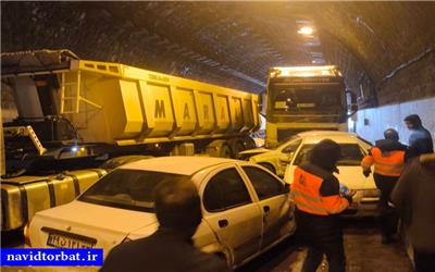 تصادف زنجیره‌ای محور مشهد به تربت حیدریه 20 کشته و مصدم برجای گذاشت