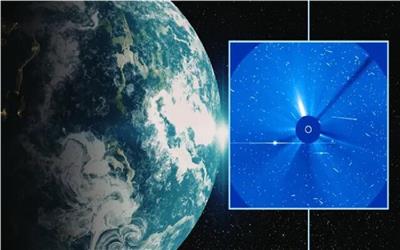 شدیدترین طوفان خورشیدی 20 سال اخیر به زمین برخورد کرد