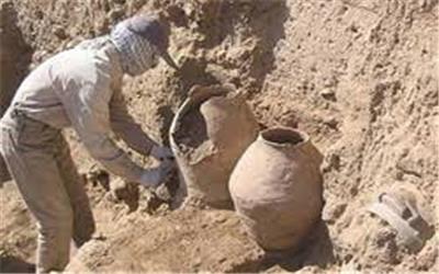 دستگیری حفاران غیر مجاز یک مجموعه تاریخی در زاوه
