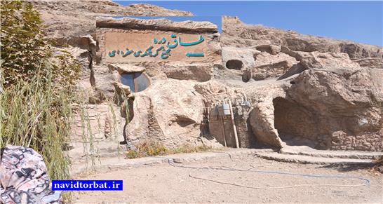 گزارش تصویری از طاق‌دره اولین مجتمع گردشگری صخره ای شرق کشور