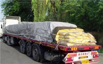 24 تن برنج قاچاق در گناباد کشف شد
