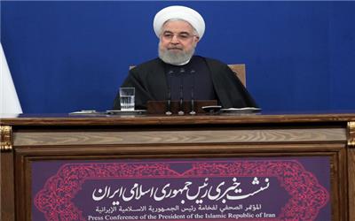روحانی: سال 97 مساله استعفا را طرح کردم، رهبری فرمودند: اجازه نمی‌دهم دولت حتی یک ساعت زودتر مسئولیت خود را واگذار کند / وزارت کشور اعلام کرده انتخابات در 44 حوزه رقابتی نیست