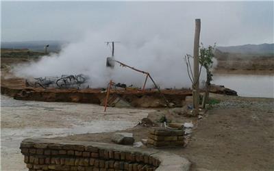 خسارات سنگین سیل به تاسیسات و مزارع بخش مرکزی تربت حیدریه + تصاویر