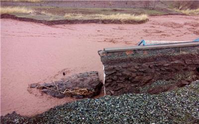 خسارت 700 میلیارد ریالی سیلاب به زیرساخت‌های تربت‌حیدریه