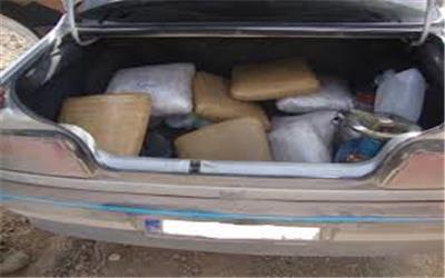 کشف 92 کیلو مواد مخدر از یک خودرو عبوری در تربت حیدریه