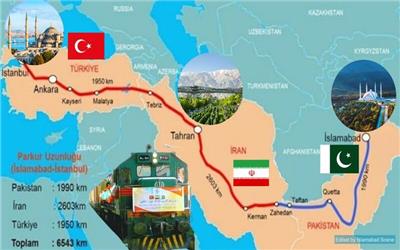 جاده ابریشم با پروژه راه آهن استانبول- تهران- اسلام آباد دوباره احیا می شود