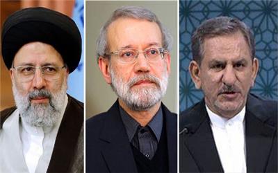 آیا سه گانه لاریجانی، رئیسی و جهانگیری می تواند تنور انتخابات را گرم کند