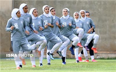 تصاویر: اردوی تیم ملی فوتبال بانوان در اصفهان