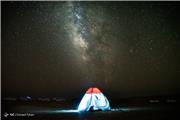 تصاویر: رصدکهکشان در آسمان شب - کویر سمنان