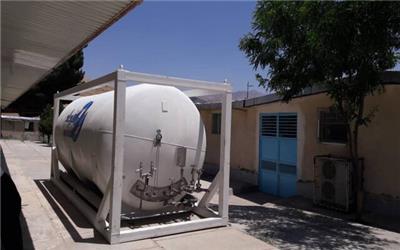 اهدای یک ‌دستگاه مخزن اکسیژن مایع به بیمارستان امام رضا (ع) مه‌ولات