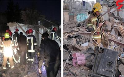 تصاویر: انفجار مرگبار یک منزل مسکونی در مشهد