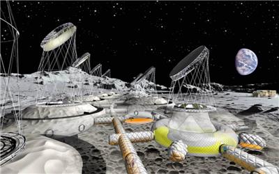 اولین پایگاه‌های انسان روی ماه می‌توانند سازه‌های باد شدنی باشند