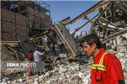 تصاویر: ریزش چند ساختمان در حال ساخت در جنوب تهران
