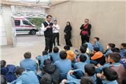 دوره آموزش همگانی کمک‌های اولیه در مدارس تربت حیدریه برگزار می شود