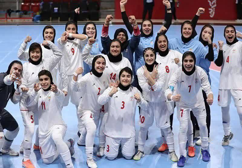 با درخشش فوتسالیست تربت‌حیدریه تیم ملی دختران ایران قهرمان آسیا شد